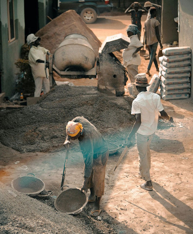 cement distribution network